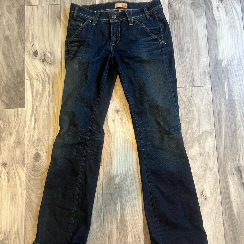 Y2K Dark Blue Women's flared Jeans